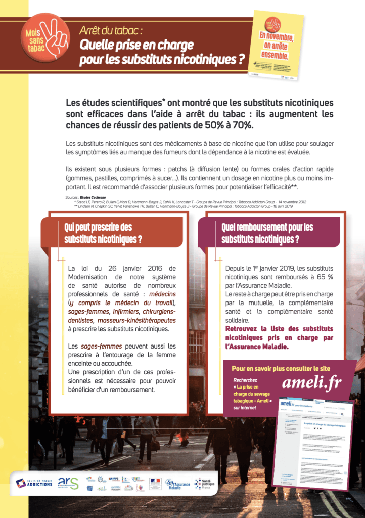 Affiche Arrêt du tabac