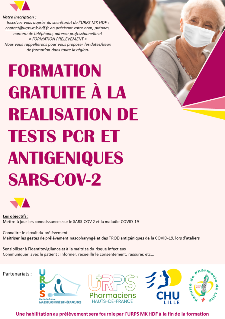 Formation aux tests TROD/PCR