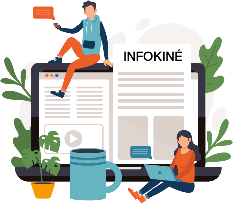 Illustration magazine infokiné