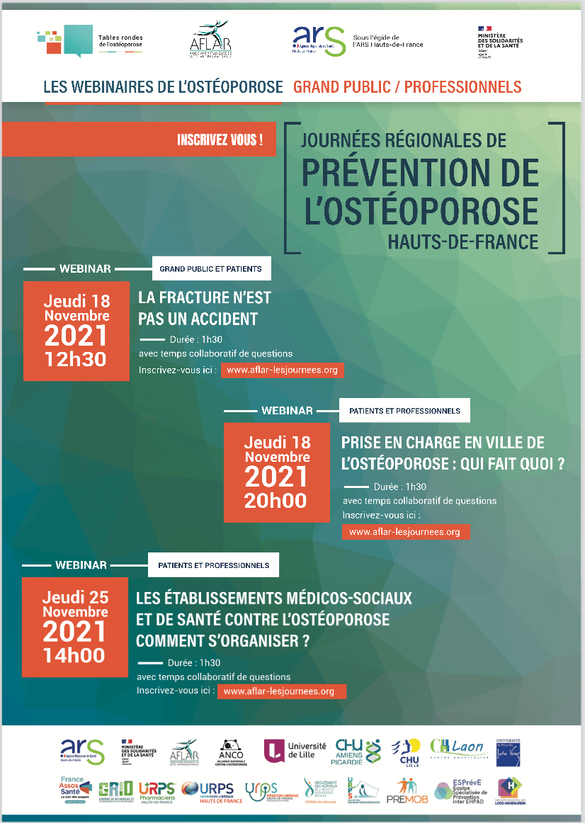 affiche ostéoporose pour les replay