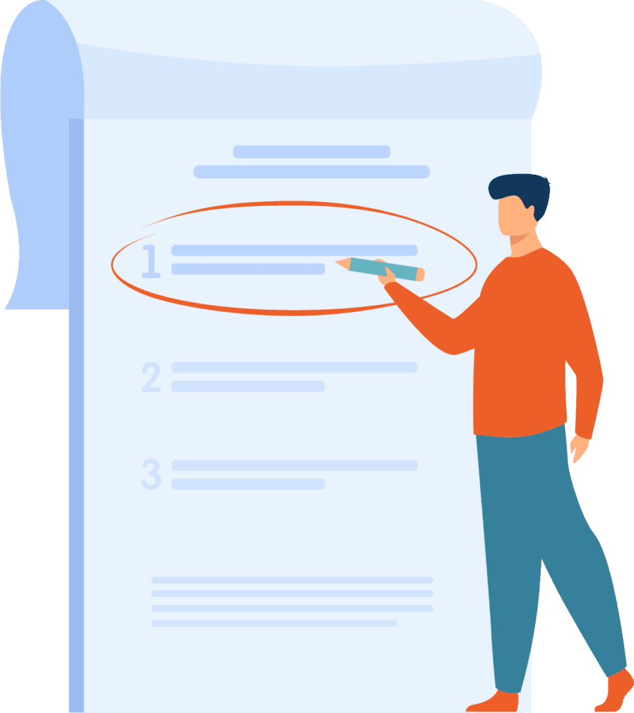 illustration liste