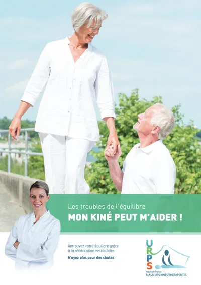 Affiche rééducation vestibulaire